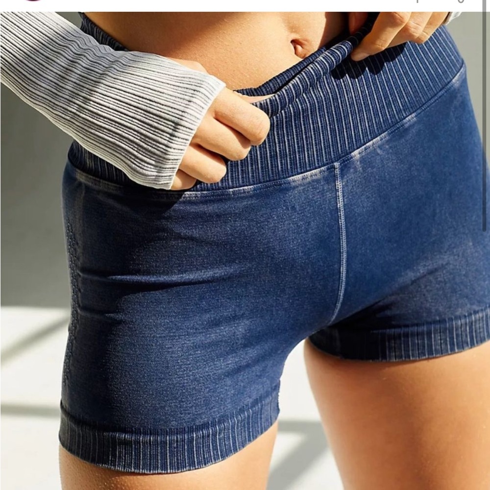 NWOT Free People Movement Good Karma Running Shorts